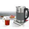 Hervidor de agua Bosch TWK7S05 1,7 L 2200 W negro, gris