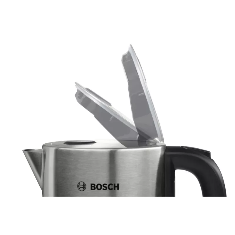Hervidor de agua Bosch TWK7S05 1,7 L 2200 W negro, gris