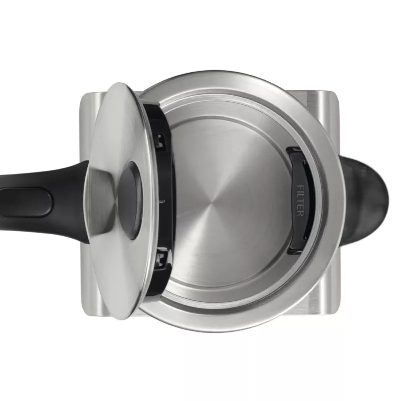 Hervidor de agua Bosch TWK7S05 1,7 L 2200 W negro, gris