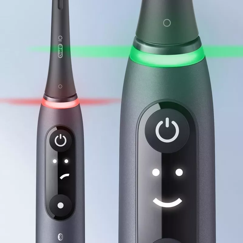 Cepillo de dientes eléctrico Oral-B iO adultos rotatorio negro