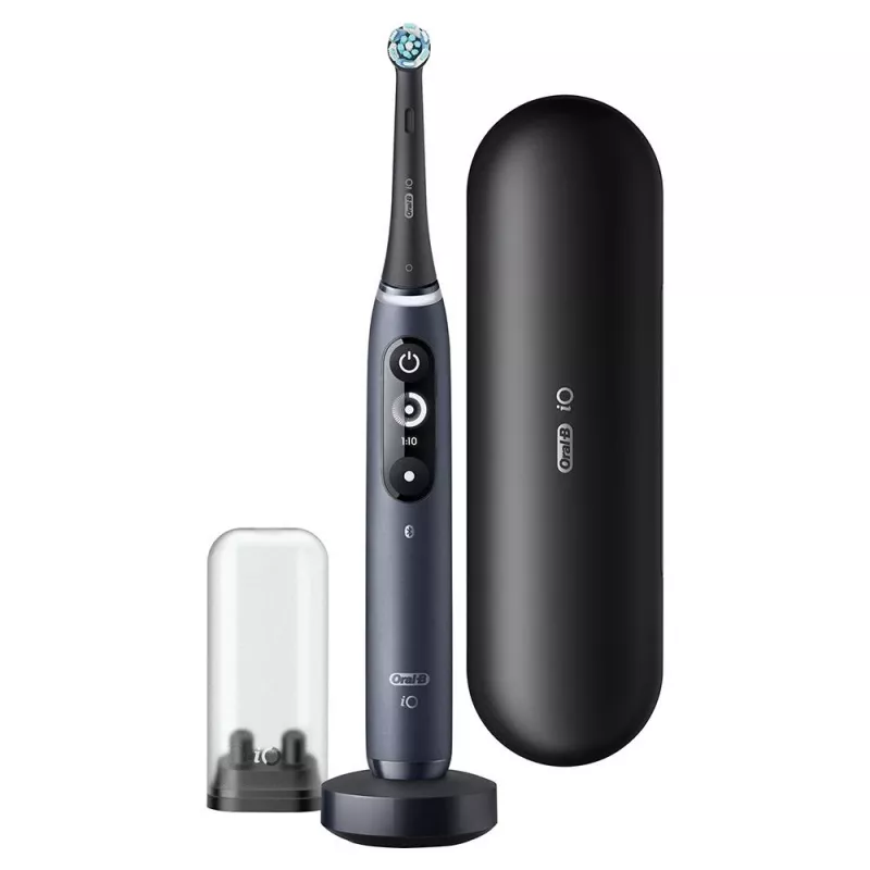 Cepillo de dientes eléctrico Oral-B iO adultos rotatorio negro