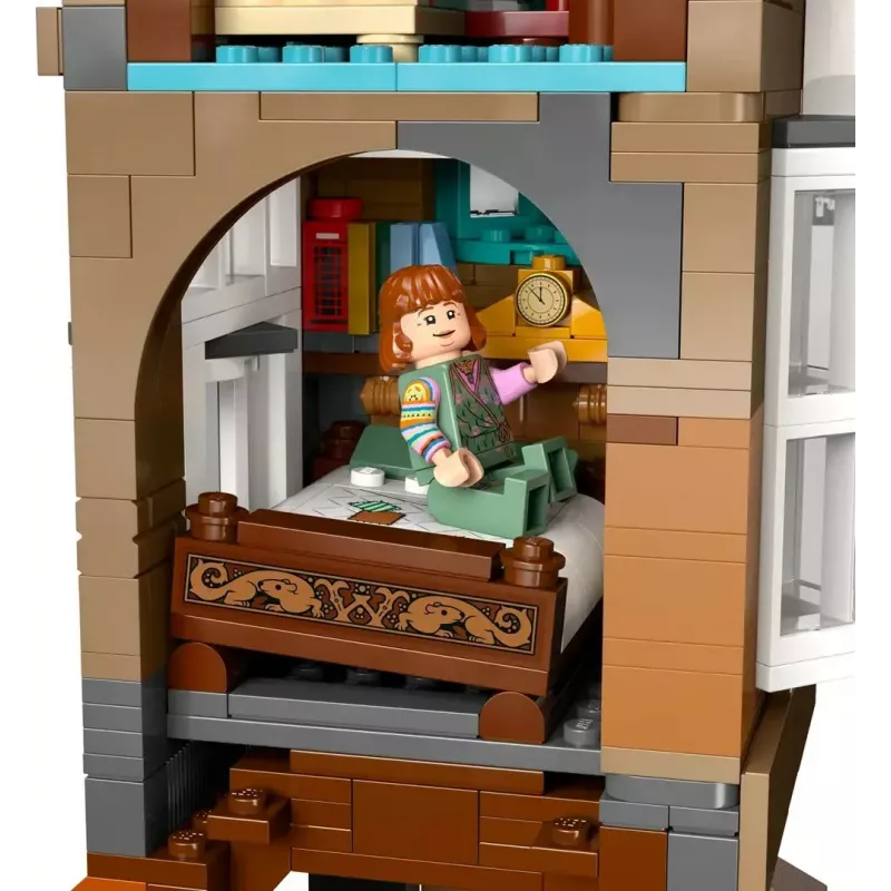 LEGO Harry Potter La Madriguera Edición Coleccionista 76437 set de construcción, 2405 piezas, 10 minifiguras, 460×250×230 mm