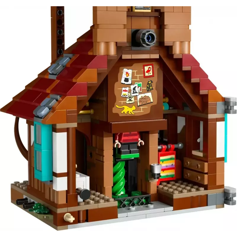 LEGO Harry Potter La Madriguera Edición Coleccionista 76437 set de construcción, 2405 piezas, 10 minifiguras, 460×250×230 mm