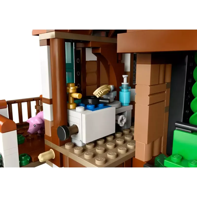LEGO Harry Potter La Madriguera Edición Coleccionista 76437 set de construcción, 2405 piezas, 10 minifiguras, 460×250×230 mm