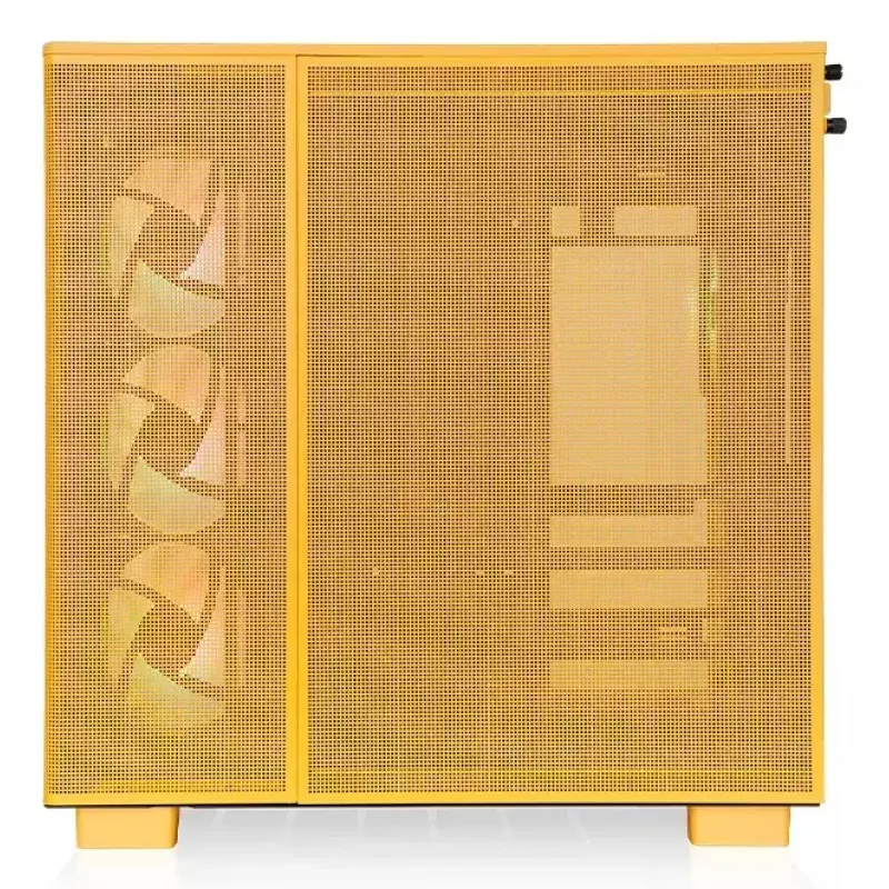 Caja para PC Thermaltake View 380 XL TG ARGB Midi Tower amarillo