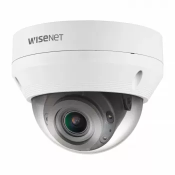Cámara domo antivandálica IR HANWHA - QNV-7082R - 4MPix H.265
