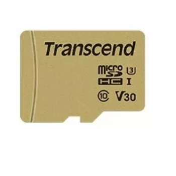 Tarjeta microSDHC TRANSCEND 500s 8 GB UHS-I U1 MLC con adaptador