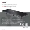 Estación de acoplamiento CLUB3D Thunderbolt™ 4 Certified 12-in-1