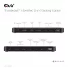 Estación de acoplamiento CLUB3D Thunderbolt™ 4 Certified 12-in-1