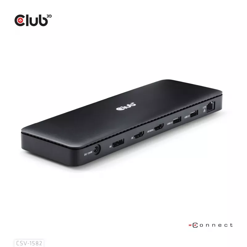 Estación de acoplamiento CLUB3D Thunderbolt™ 4 Certified 12-in-1