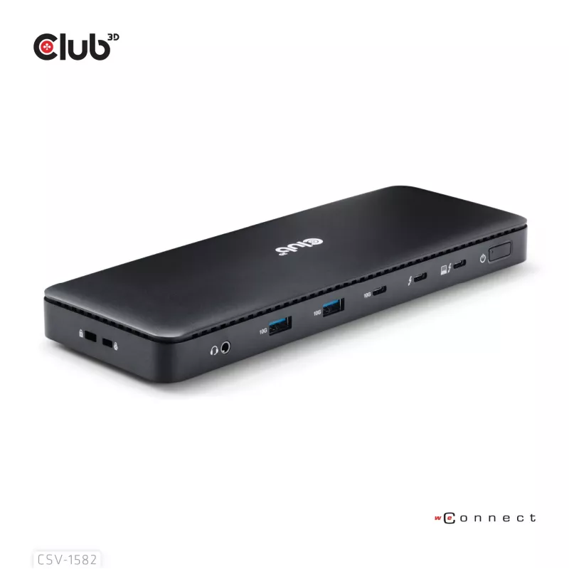 Estación de acoplamiento CLUB3D Thunderbolt™ 4 Certified 12-in-1