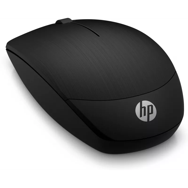 HP X200 ratón inalámbrico 6VY95AA, óptico, 2,4 GHz, receptor USB, negro
