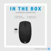 HP X200 ratón inalámbrico 6VY95AA, óptico, 2,4 GHz, receptor USB, negro
