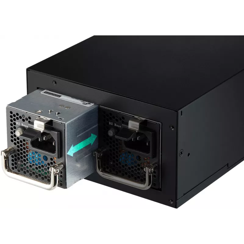 FSP Twins PRO 900W Fuente de alimentación PS2 ATX Redundante ATX Negro, 900 W, 100 - 240 V, 50 - 60 Hz, 6 - 10 A, Activa, 130 W