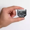 Interruptor inteligente Shelly WAVE 2PM negro (Shelly) — inalámbrico Z-Wave, 16 A, 110–240 V, 868,4 MHz