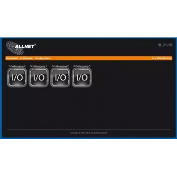 Unidad central de domótica ALLNET ALL3500