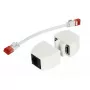 ALLNET ALL-RJ45-MAGNET tarjetas/adaptadores de interfaz RJ-45 blanco 90W