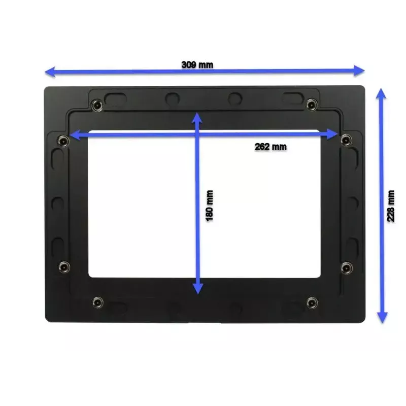 Marco para tablet ALLNET ALLTCOVER10WWV1 — marco blanco, 309 × 228 mm