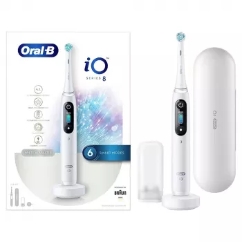 Cepillo de dientes eléctrico Oral-B iO adultos Cepillo de dientes rotatorio Blanco