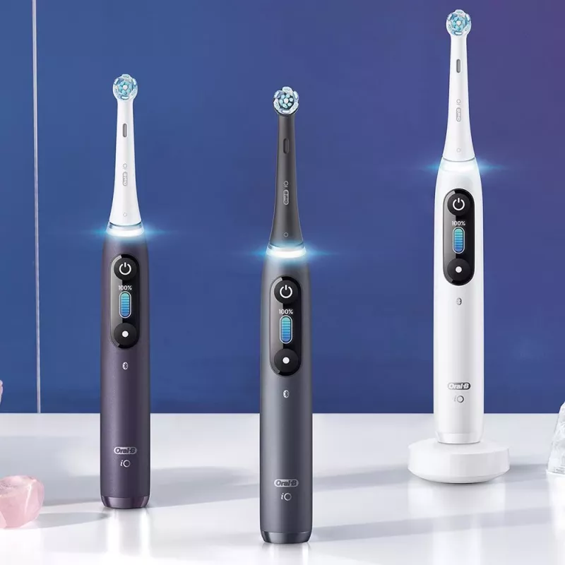 Cepillo de dientes eléctrico Oral-B iO adultos Cepillo de dientes rotatorio Blanco