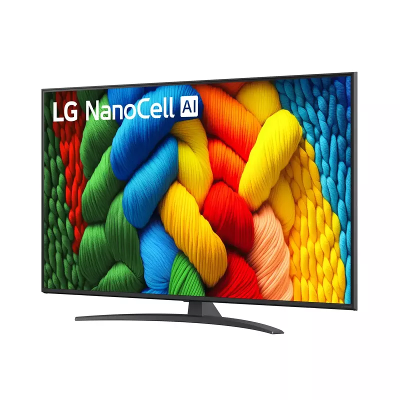 LG NanoCell AI 55NANO81A6A 139,7 cm (55 pulgadas) 4K Ultra HD Smart TV Wi-Fi Negro