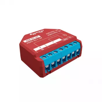 Interruptor inteligente Shelly Plus 1PM Rojo