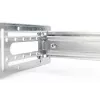 Soporte para carril DIN DIGITUS, 4U, 178 x 483 x 223 mm, galvanizado, incl. carril DIN, profundidad y altura variables