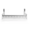 Soporte para carril DIN DIGITUS, 4U, 178 x 483 x 223 mm, galvanizado, incl. carril DIN, profundidad y altura variables
