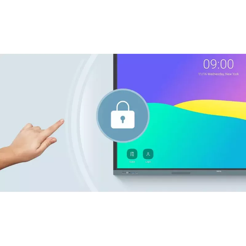 Pantalla plana interactiva BenQ RE6504 165,1 cm (65