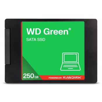 SSD WESTERN DIGITAL - WD Green - 250 GB - SATA 6Gb/s - Carcasa de 2,5