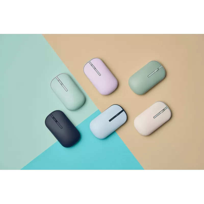 Ratón ASUS Marshmallow MD100 Oficina Ambidiestro RF Wireless + Bluetooth Óptico 1600 DPI