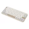 Teclado ASUS Marshmallow KW100 Inalámbrico Bluetooth QWERTZ Beige Gris Blanco