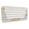 Teclado ASUS Marshmallow KW100 Inalámbrico Bluetooth QWERTZ Beige Gris Blanco