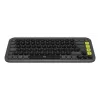 Teclado Logitech POP Icon Keys Universal Bluetooth QWERTY US International Grafito Verde
