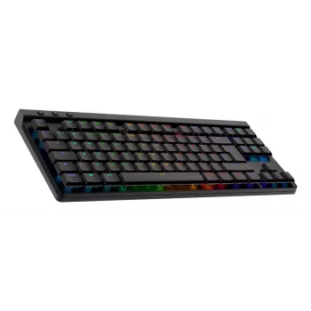 Teclado gaming inalámbrico LOGITECH G515 Táctil Negro Qwertz Alemán