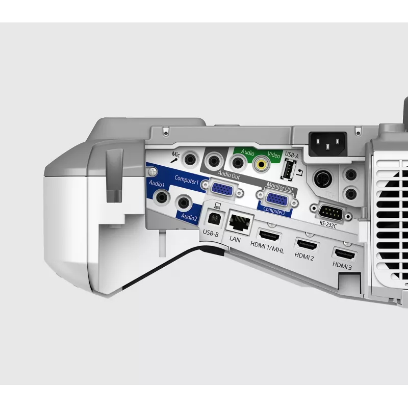 Proyector de ultra corta distancia Epson EB-695Wi 3500 lúmenes ANSI 3LCD WXGA (1280x800) blanco, gris