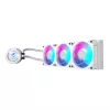 Refrigeración líquida para CPU GIGABYTE AORUS WATERFORCE II 360 ICE AIO - 3 ventiladores ARGB de 120 mm, mecanismo de bloqueo deslizante, DAISY-CHAIN, compatible con Intel LGA 1851 y AMD AM5