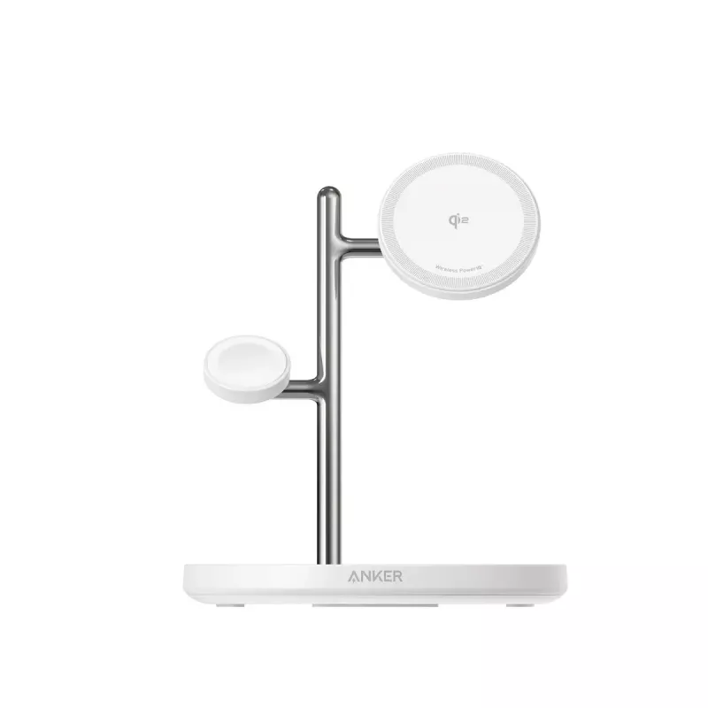 Cargador inalámbrico de carga rápida de interior Anker MagGo Universal blanco USB
