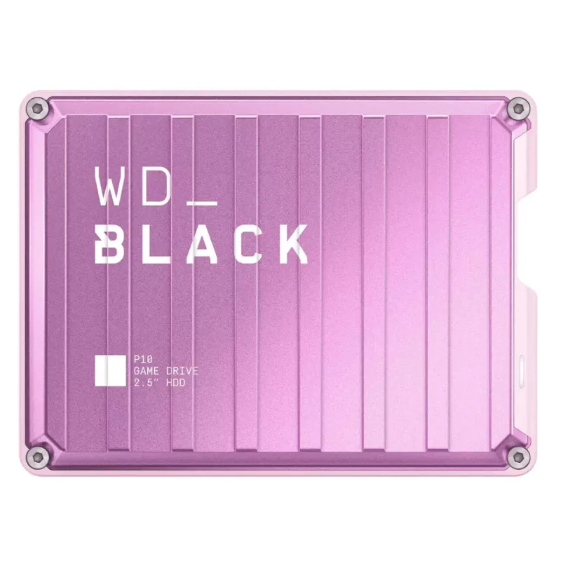 WESTERN DIGITAL WD_Black P10 Game Drive – 4 TB – USB 3.2 Gen 1 – rosa