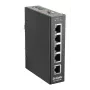 Switch industrial no gestionado D-Link de 5 puertos con 5 puertos 10/100 BaseT(X)