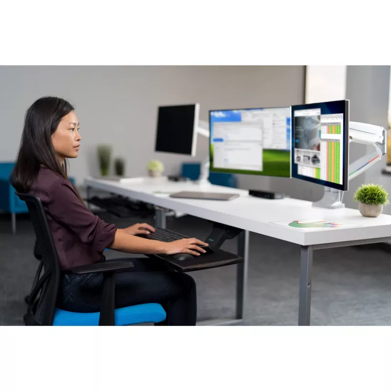 Brazo de monitor doble regulable en altura Kensington SmartFit One-Touch