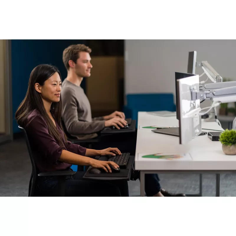 Brazo de monitor doble regulable en altura Kensington SmartFit One-Touch