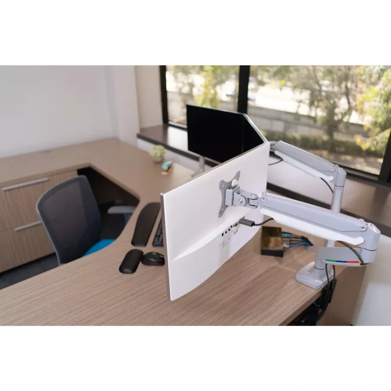 Brazo de monitor doble regulable en altura Kensington SmartFit One-Touch