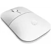 Ratón inalámbrico HP Z3700 Cerámica Blanco, ambidiestro, óptico, RF Wireless, 1200 DPI, Plata, Blanco