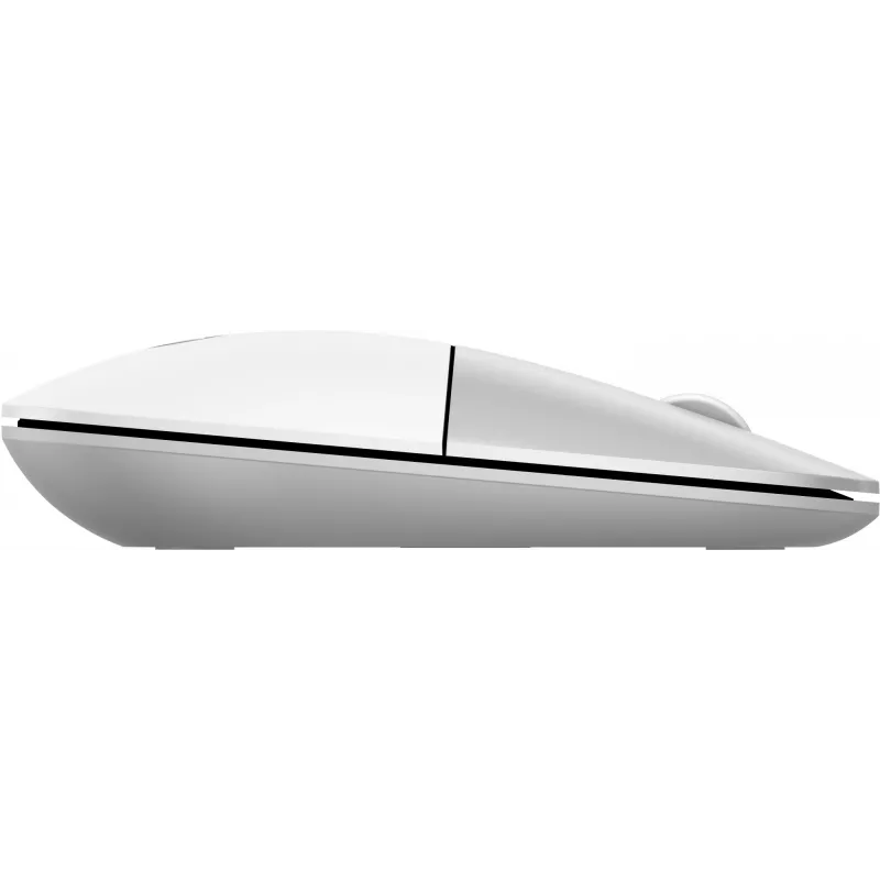 Ratón inalámbrico HP Z3700 Cerámica Blanco, ambidiestro, óptico, RF Wireless, 1200 DPI, Plata, Blanco