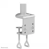 Neomounts FPMA-D935D soporte de escritorio para dos monitores, articulado, con abrazadera, 14–27 pulgadas (35,6–68,6 cm), 6 kg por pantalla, VESA 75x75/100x100, plateado