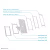 Soporte para tablet Neomounts DS15-630WH1 para mesa y pared 9,7-11
