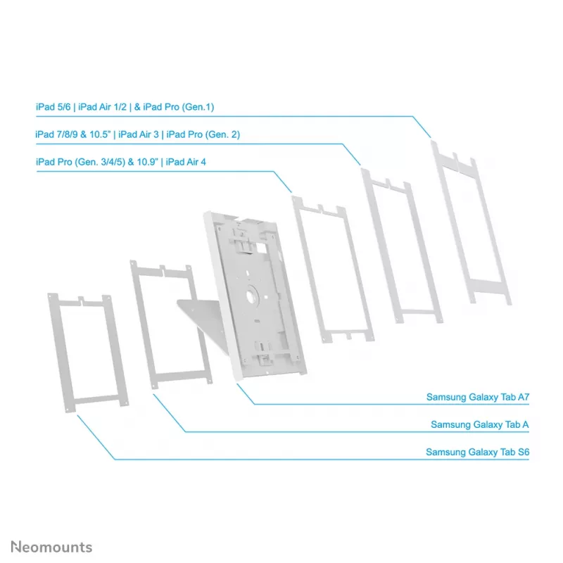 Soporte para tablet Neomounts DS15-630WH1 para mesa y pared 9,7-11