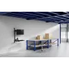Estación de trabajo sentado-de pie montada en pared Neomounts WL90-325BL1 peso máx. 9 kg