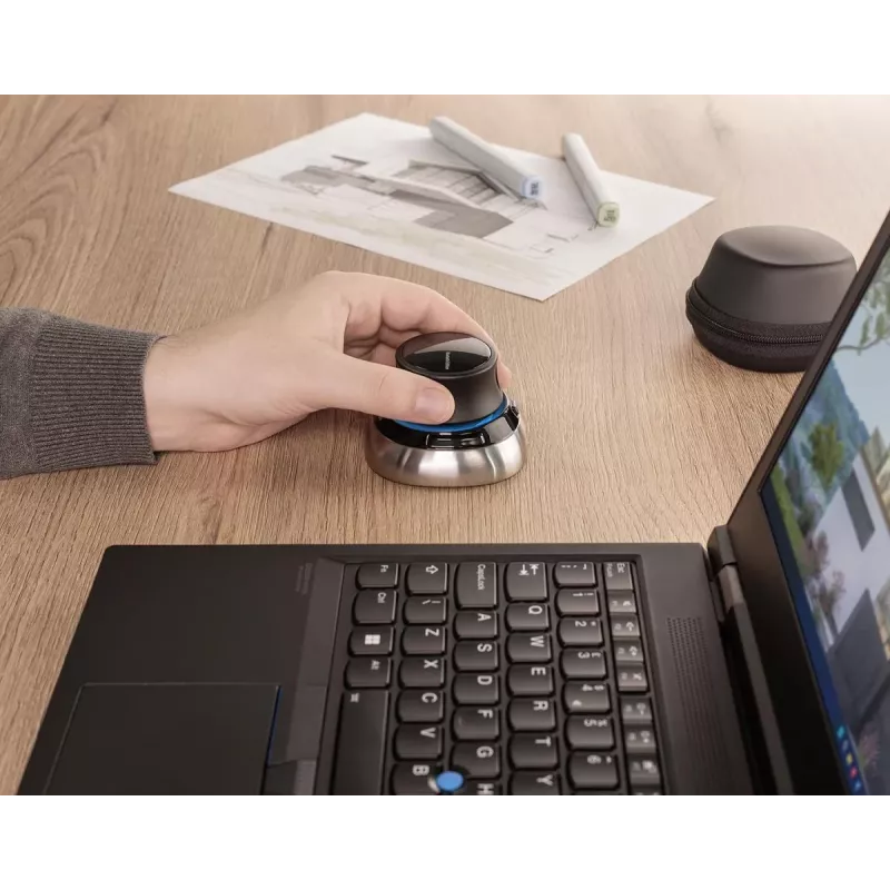 Ratón 3Dconnexion SpaceMouse Office RF Wireless + Bluetooth + USB Type-A